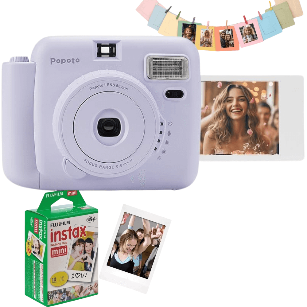 Camara Instantanea Popoto A Color Incluye Incluye Films 10