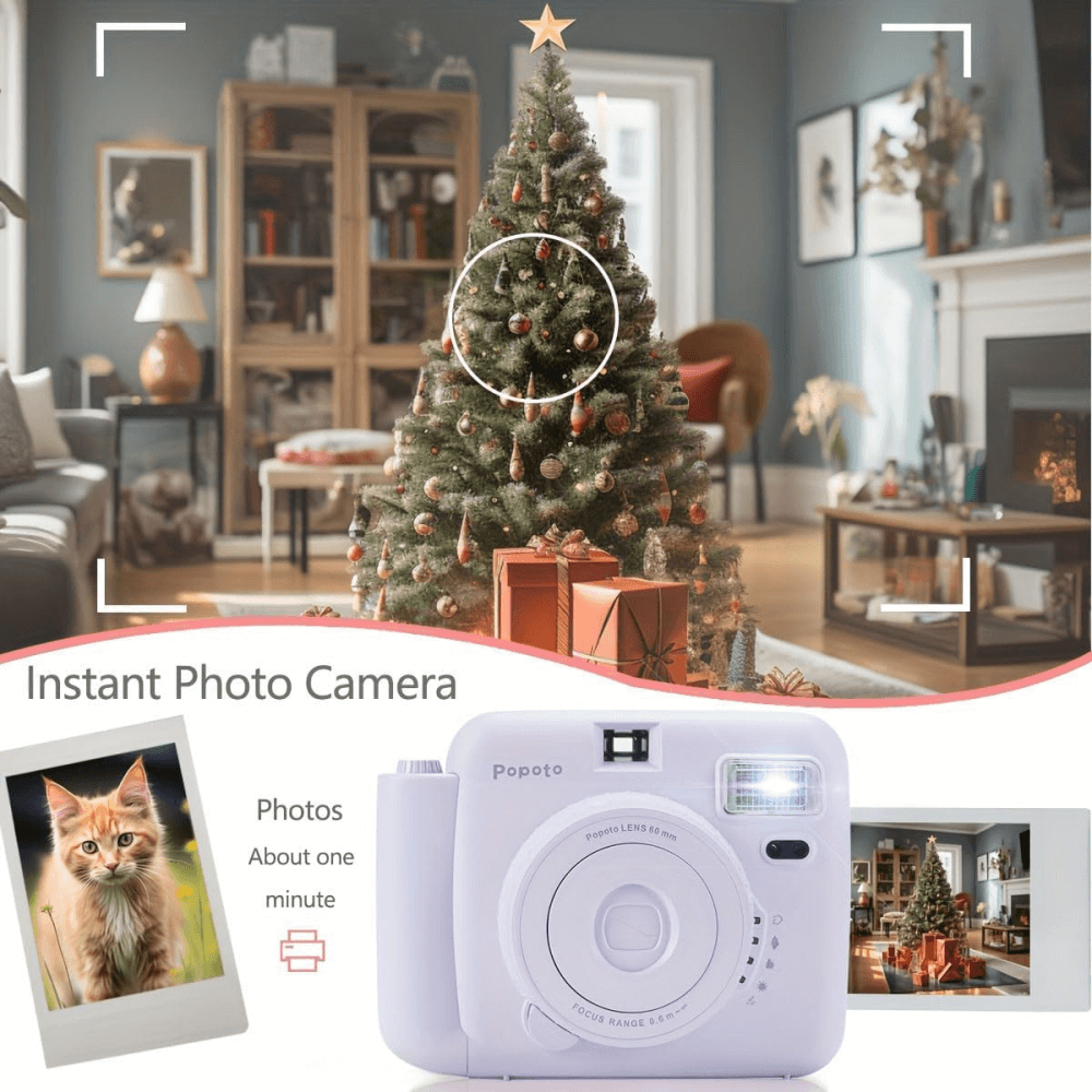 Camara Instantanea Popoto A Color Incluye Incluye Films 10