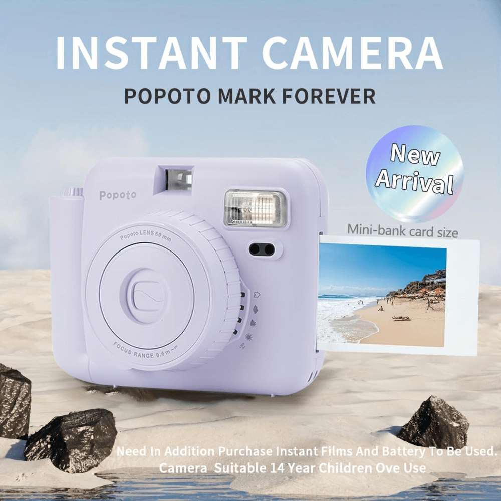 Camara Instantanea Popoto A Color Incluye Incluye Films 10