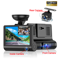 Thumbnail for Cámara Para Carro 3 Lentes Visión Nocturna Trasera 1080p