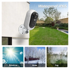 Cámara De Seguridad Wifi Recargable Inalámbrica Tuya Smart