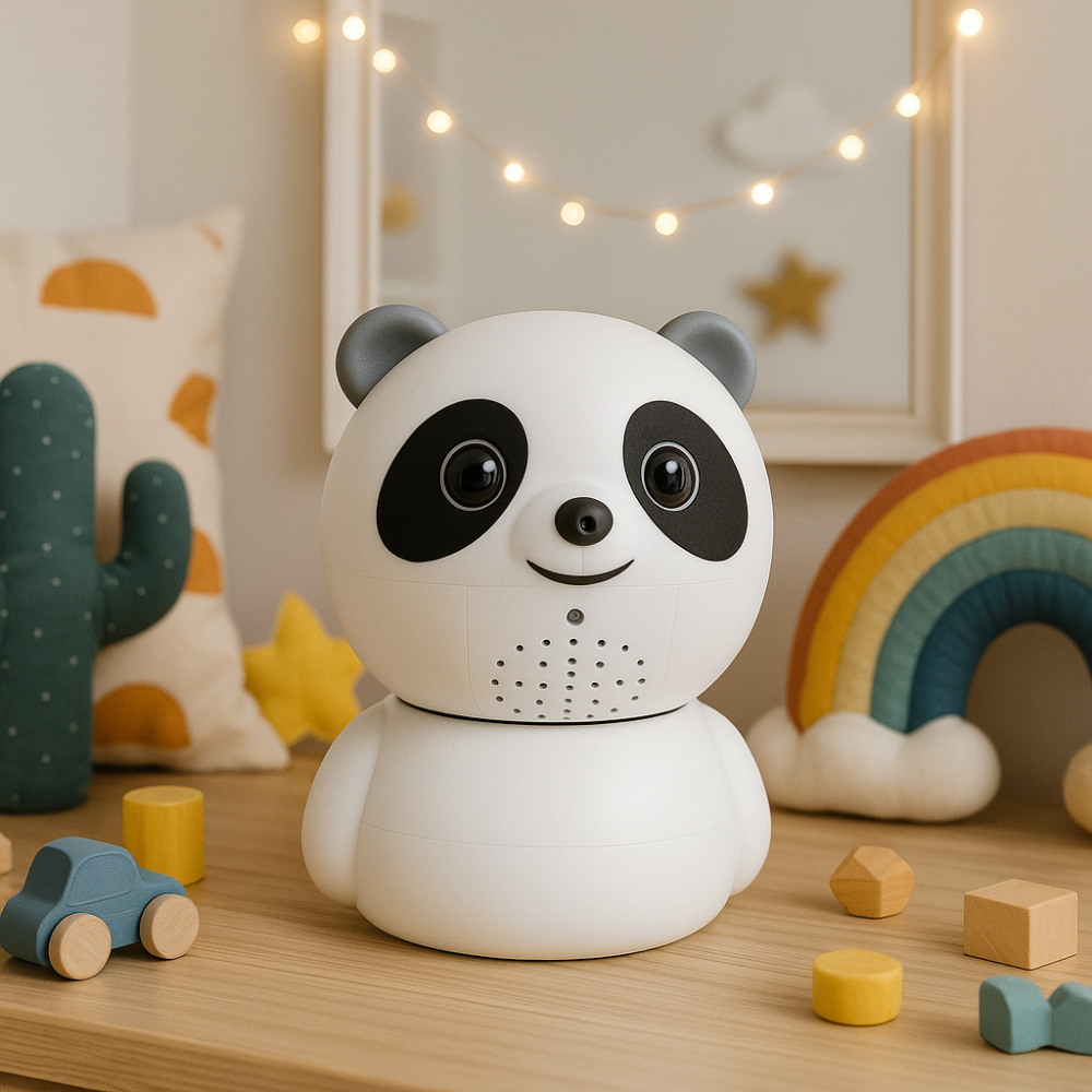 Cámara Ptz Wifi Robotica Oso Intercomunicador Nocturna Niños