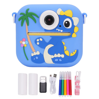 Camara Impresion Instantanea Video Niños Infantil Colores