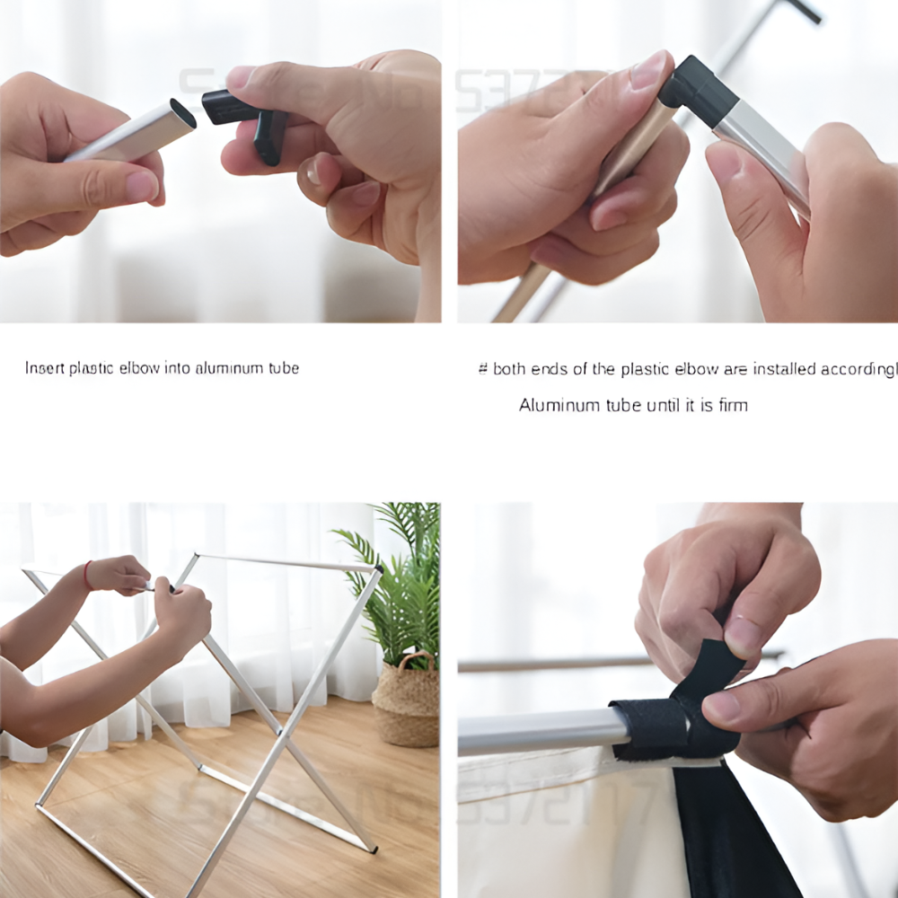 🧺💫Organizador De Ropa Sucia: Cesta Clasificadora Por Colores🎨