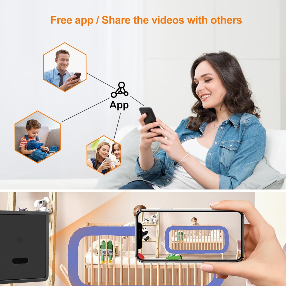 Cargador Tipo C Con Cámara Espía Wifi Video Graba Con Audio