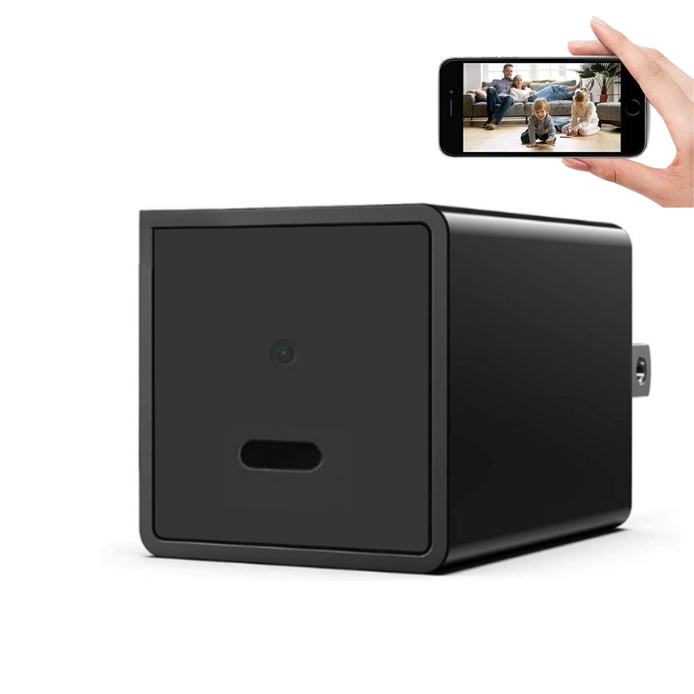 Cargador Tipo C Con Cámara Espía Wifi Video Graba Con Audio