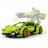 Thumbnail for Carro De Juguete Tipo Lego Robot Transformers 2 En 1 721 Pcs