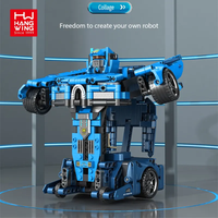 Thumbnail for Carro De Juguete Tipo Lego Robot Transformers 2 En 1 721 Pcs