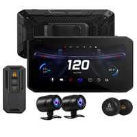 Usb Carplay Dvr Portátil Motos Camaras 2k Wifi Bluetooth Gps