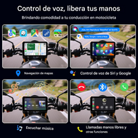 Thumbnail for Usb Carplay Dvr Portátil Motos Camaras 2k Wifi Bluetooth Gps