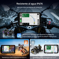 Usb Carplay Dvr Portátil Motos Camaras 2k Wifi Bluetooth Gps