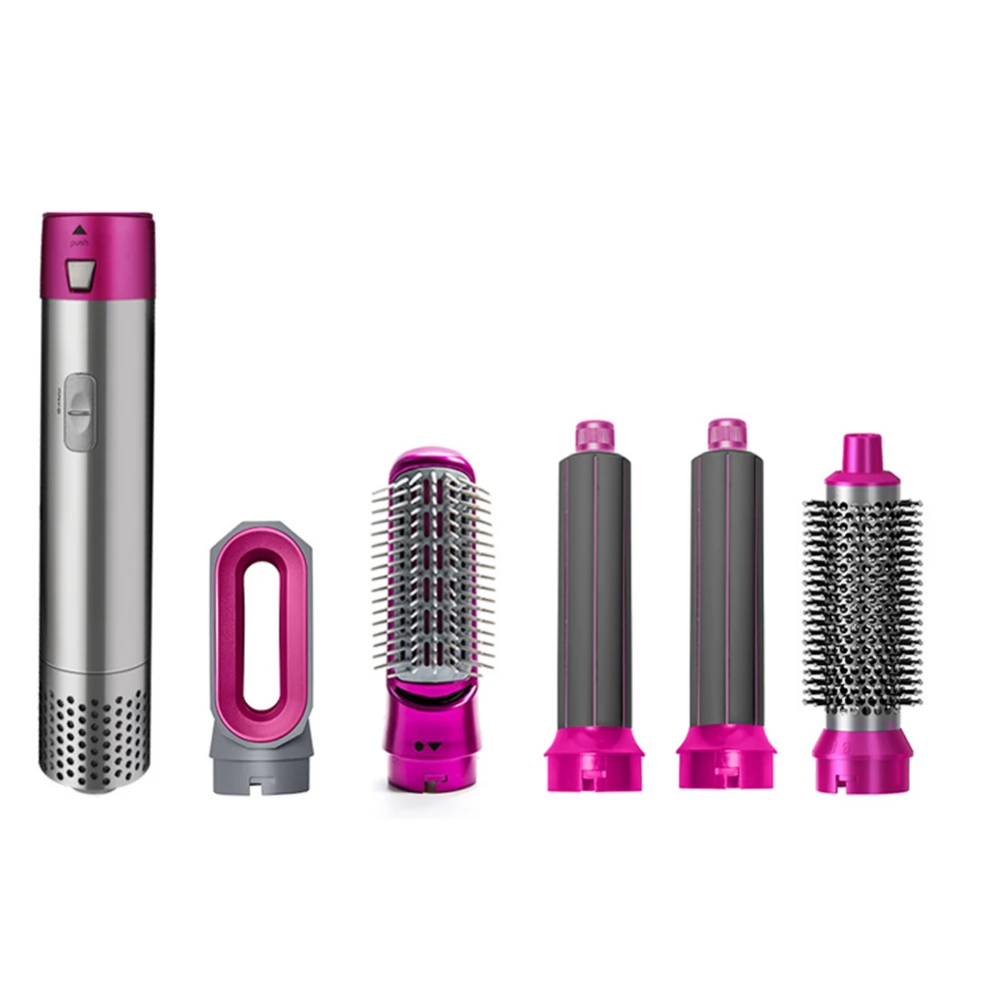 Cepillo Alisador 5 En 1 Leman Hot Air Styler