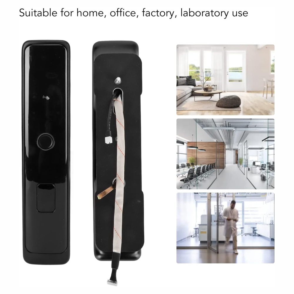 Cerradura Inteligente Wifi Huella Tarjeta Y Contraseña Hr17