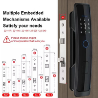 Thumbnail for Cerradura Inteligente Wifi Huella Tarjeta Y Contraseña Hr17