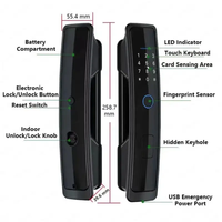 Thumbnail for Cerradura Inteligente Wifi Huella Tarjeta Y Contraseña Hr17