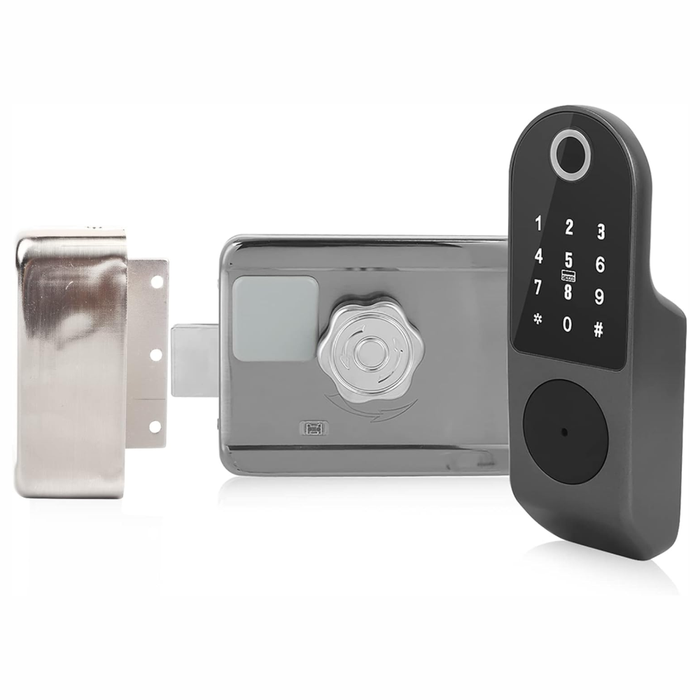Cerradura Wifi Bloqueo De Puerta Inteligente Con Contraseña Tuya