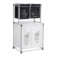 Thumbnail for Cesta Para La Ropa Sucia 4 Divisiones Resistente Lavanderia