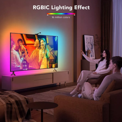 Cinta Tira Led Govee Inmersión Rgbic Iluminación Tv + Cámara