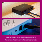 Luz Led Cinta Tv Inmersion Hdmi 2.0 App Control 55-65 Pulgad