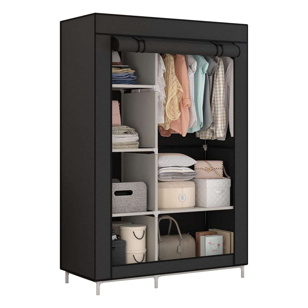 👗 Closet Organizador Desarmable De 6 Estantes Con Cremallera🧥🧩