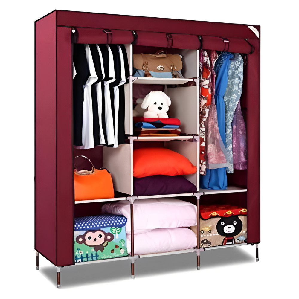 🧺Closet Organizador De Ropa Desarmable 8 Estantes  ModeL 88130🔝