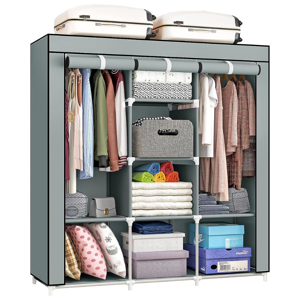 🧺Closet Organizador De Ropa Desarmable 8 Estantes  ModeL 88130🔝
