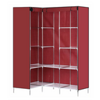 Closet Esquinero Organizador De Ropa 8 Estantes Desarmable