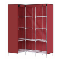 Thumbnail for 👚👗Closet Esquinero Organizador De Ropa 8 Estantes 88l88🧥👖👕