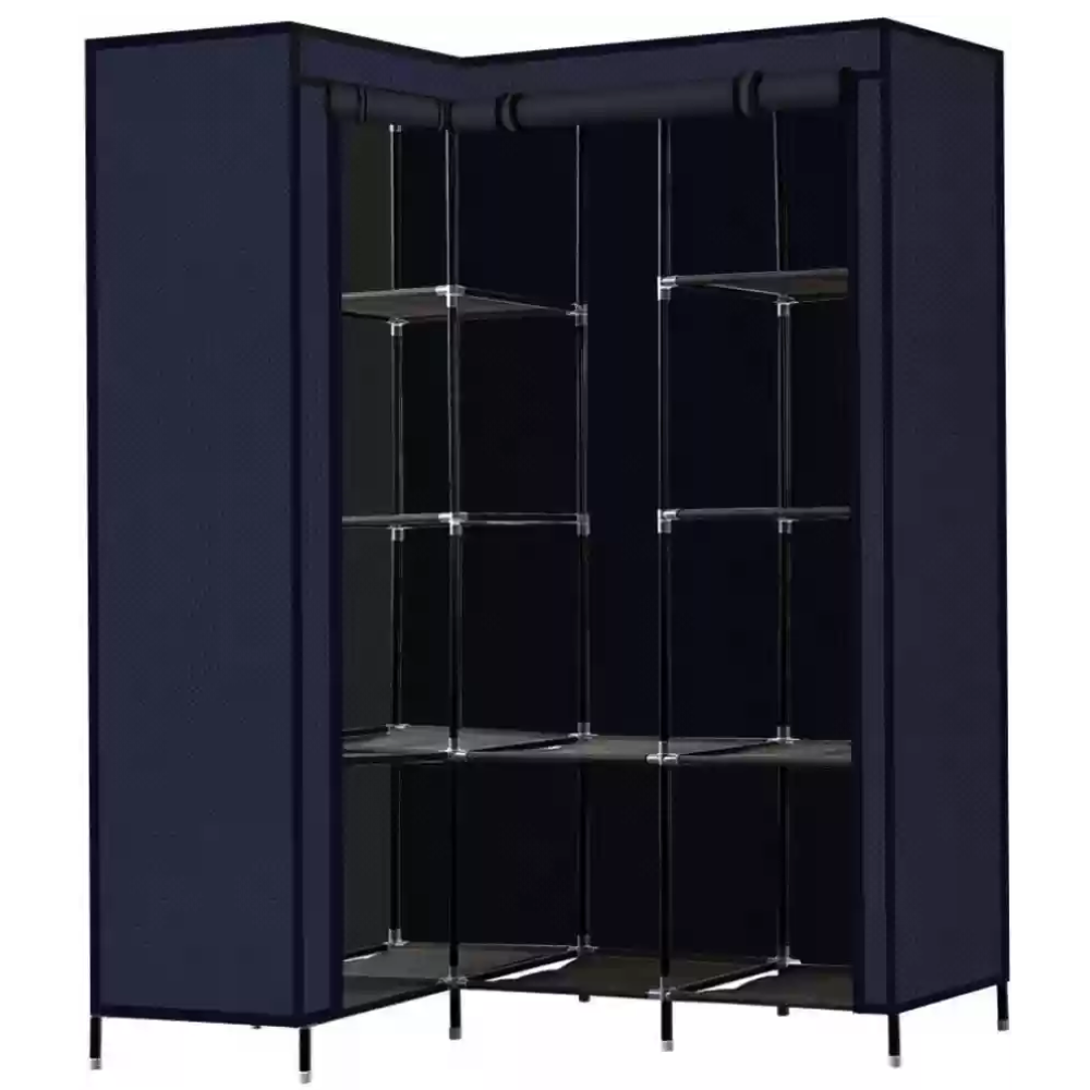 👚👗Closet Esquinero Organizador De Ropa 8 Estantes 88l88🧥👖👕