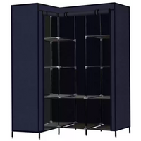 Thumbnail for 👚👗Closet Esquinero Organizador De Ropa 8 Estantes 88l88🧥👖👕