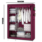 👚✨Closet Organizador De Ropa Desarmable 6 Estantes Model RH07👗👖👚