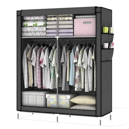 👚✨ Closet Organizador Desarmable 4 Estantes Con Cremallera Rh87🧥🧣👖