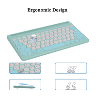 Thumbnail for Combo Teclado Y Mouse Bluetooth 2.4ghz Recargable Tipo C