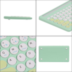 Combo Teclado Y Mouse Bluetooth 2.4ghz Recargable Tipo C