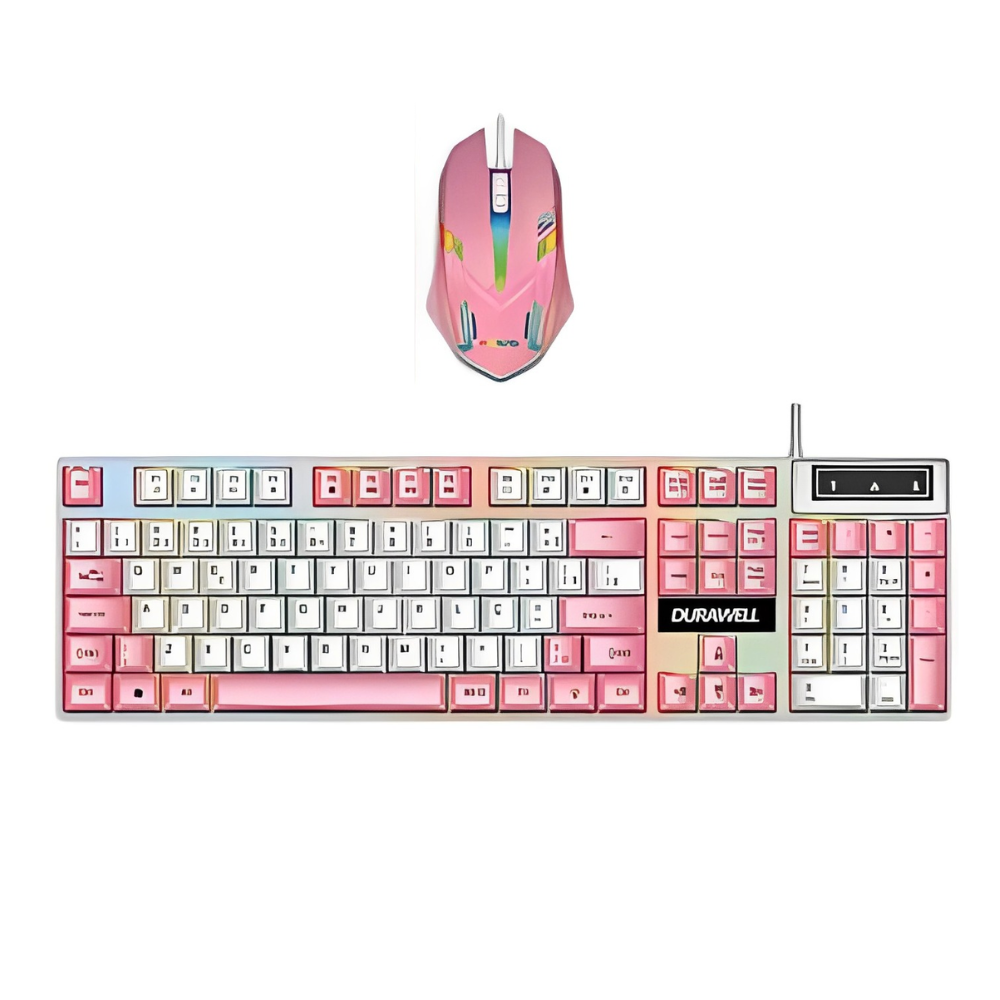 Combo Teclado Y Mouse Retroiluminado M450 Rgb Full Color