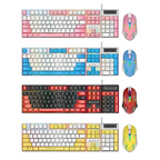 Combo Teclado Y Mouse Retroiluminado M450 Rgb Full Color