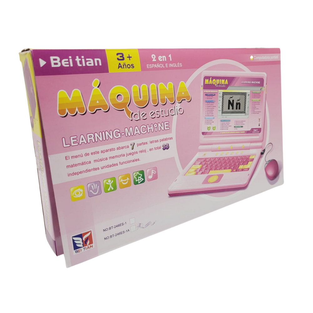 Computadora Didáctica Para Niños 66 Funciones 110v 12v R246