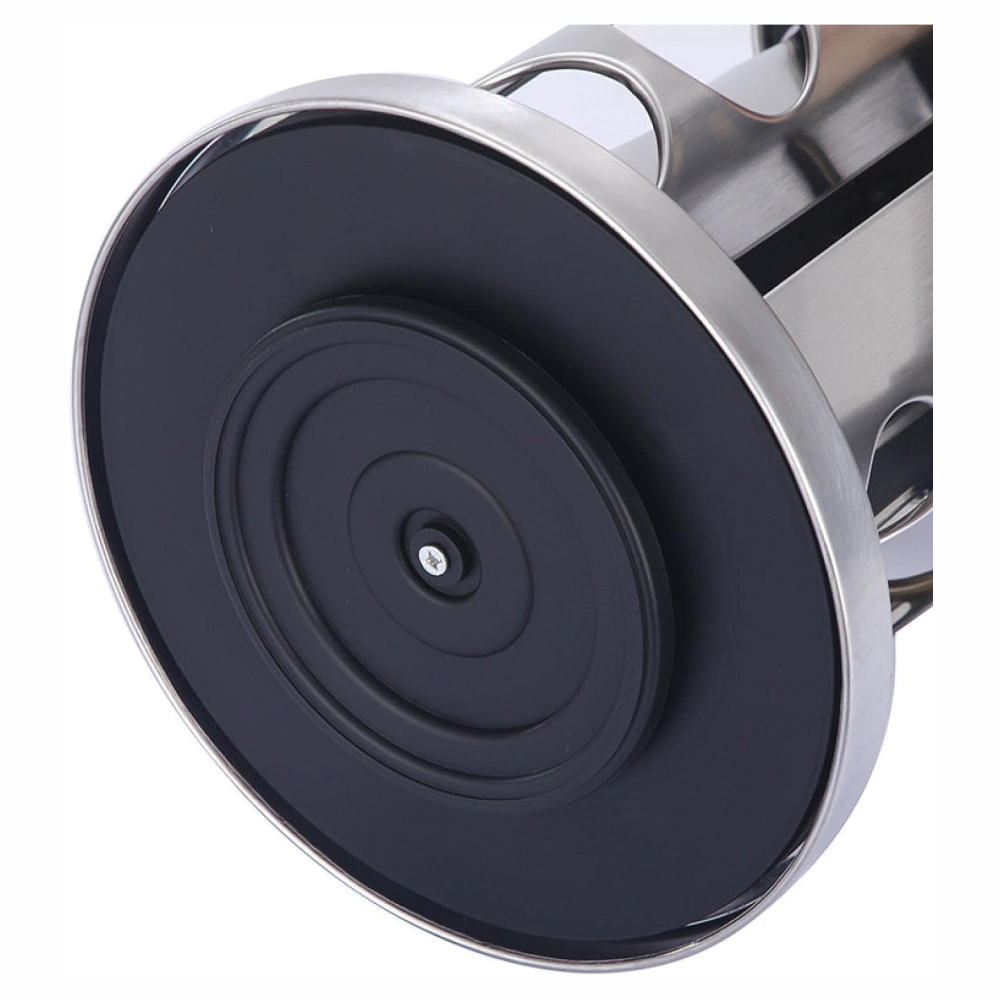 Condimentero Giratorio En Acero 20 Frascos Para Especias