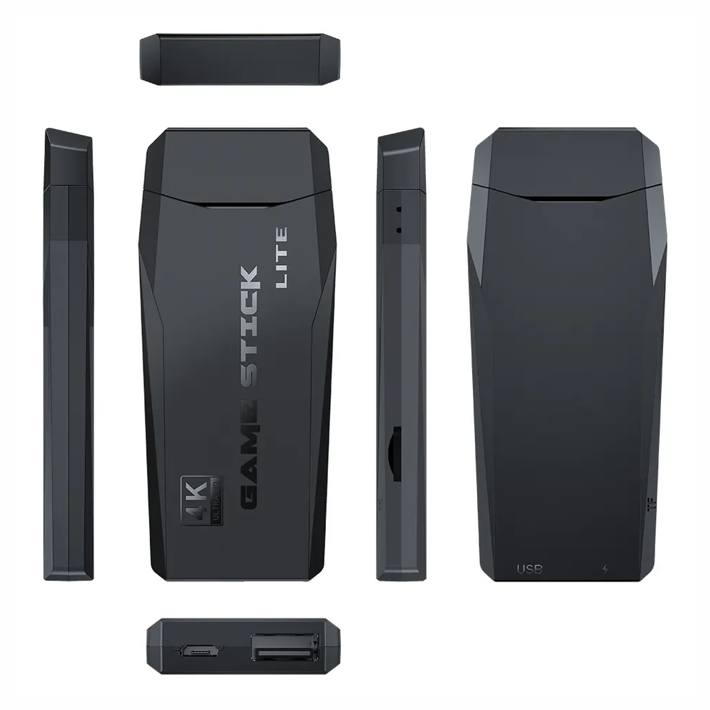 Consola De Video Juegos Inalámbrica Game Stick 4K 10.000 Juegos 64Gb