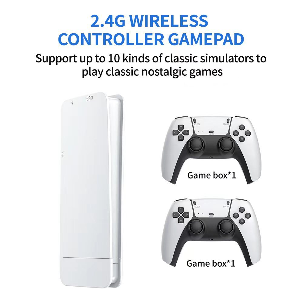 Consola De Video Juegos Game Stick 10000 Juegos 4K Controles PS5
