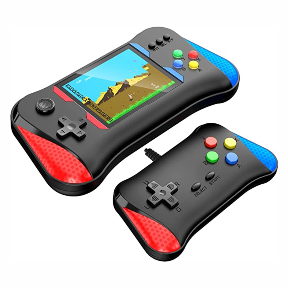 Consola Portátil Sup X7M 500 Juegos 1 + Control 2do Jugador Negro