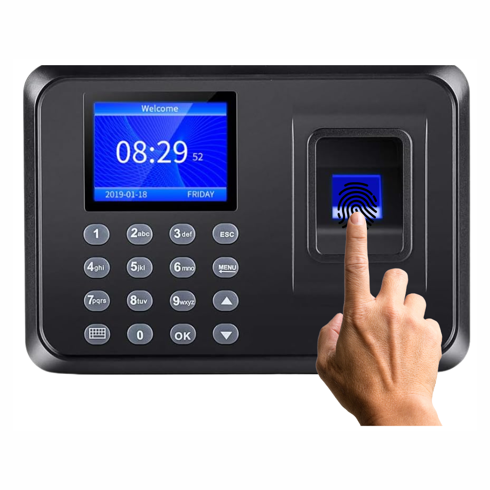 Control De Acceso Biometrico Y Registro Horario Por Huella