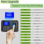 Control De Acceso Biometrico Y Registro Horario Por Huella