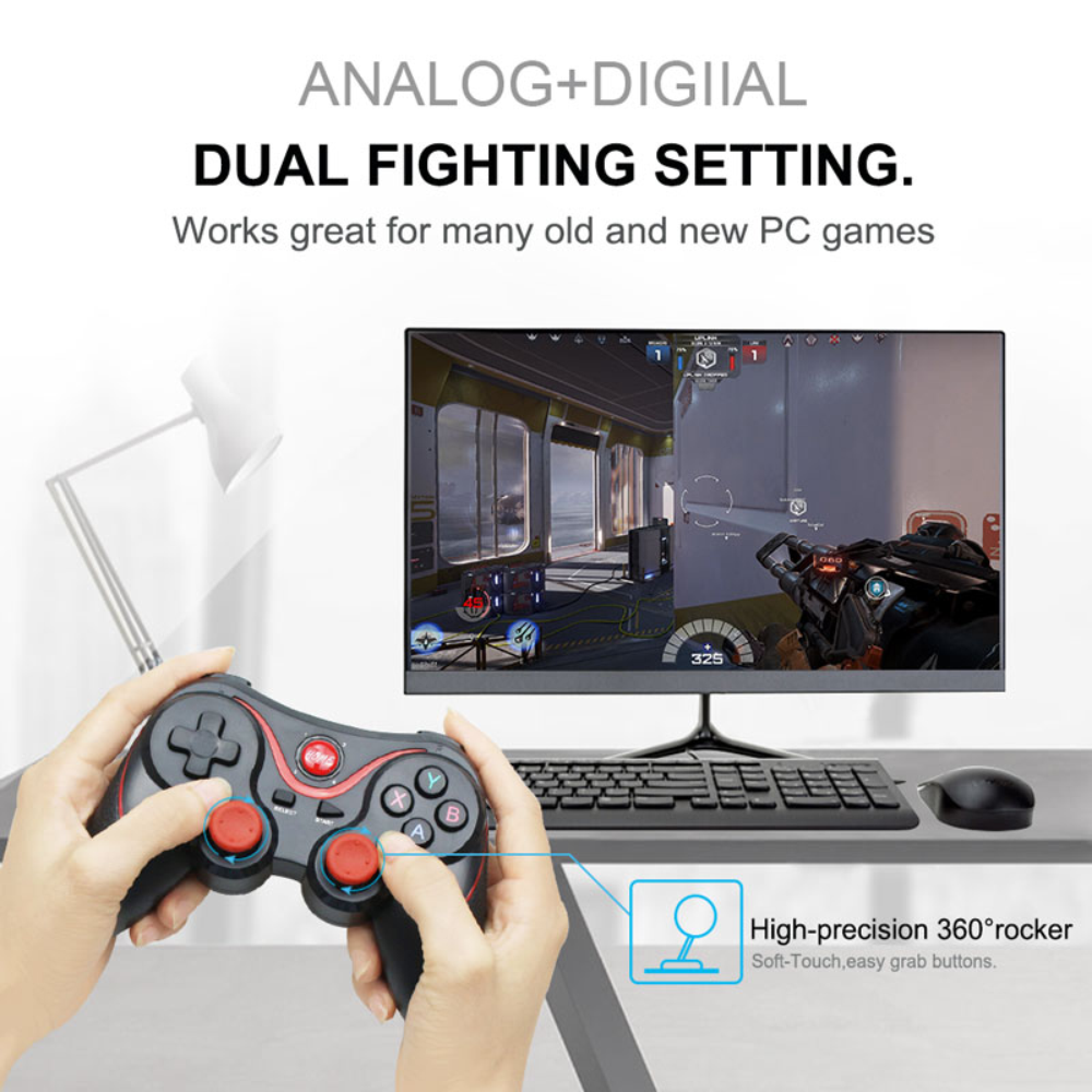 Control Para Celular Bluetooth X3 Compatible Con Play 3