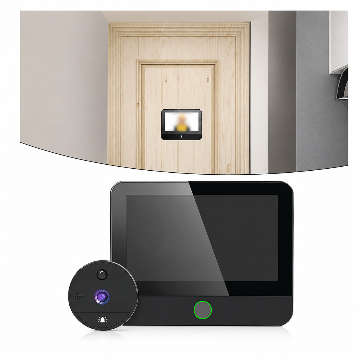 Timbre Inteligente WiFi con Cámara S52