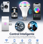 Enchufe Inteligente Rgb Toma Wifi Smart Echo Alexa Google Y Siri