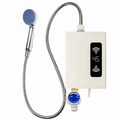 Ducha Calentador Eléctrica Instantánea Con Control De Temperatura Y Pantalla Led