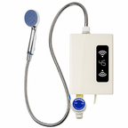 Ducha Calentador Eléctrica Instantánea Con Control De Temperatura Y Pantalla Led