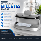 Máquina Detector De Billetes Falsos Uv Con Luz Ultravioleta Alta Precisión