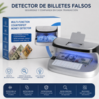 Máquina Detector De Billetes Falsos Uv Con Luz Ultravioleta Alta Precisión
